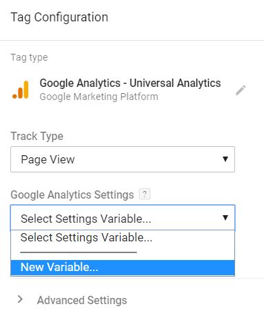 New GA Variable in GA Tag