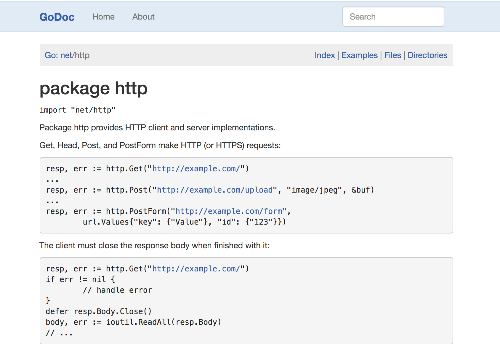 Moving from NodeJS to Go