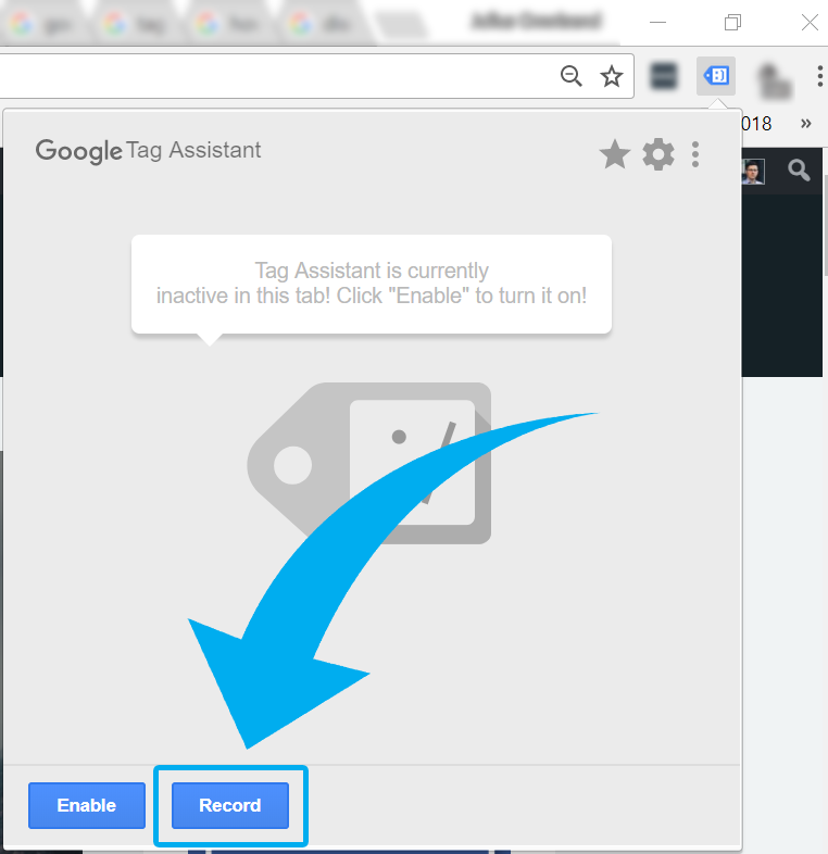 Google Tag Assistant - Recording