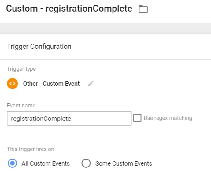 custom event trigger in google tag manager